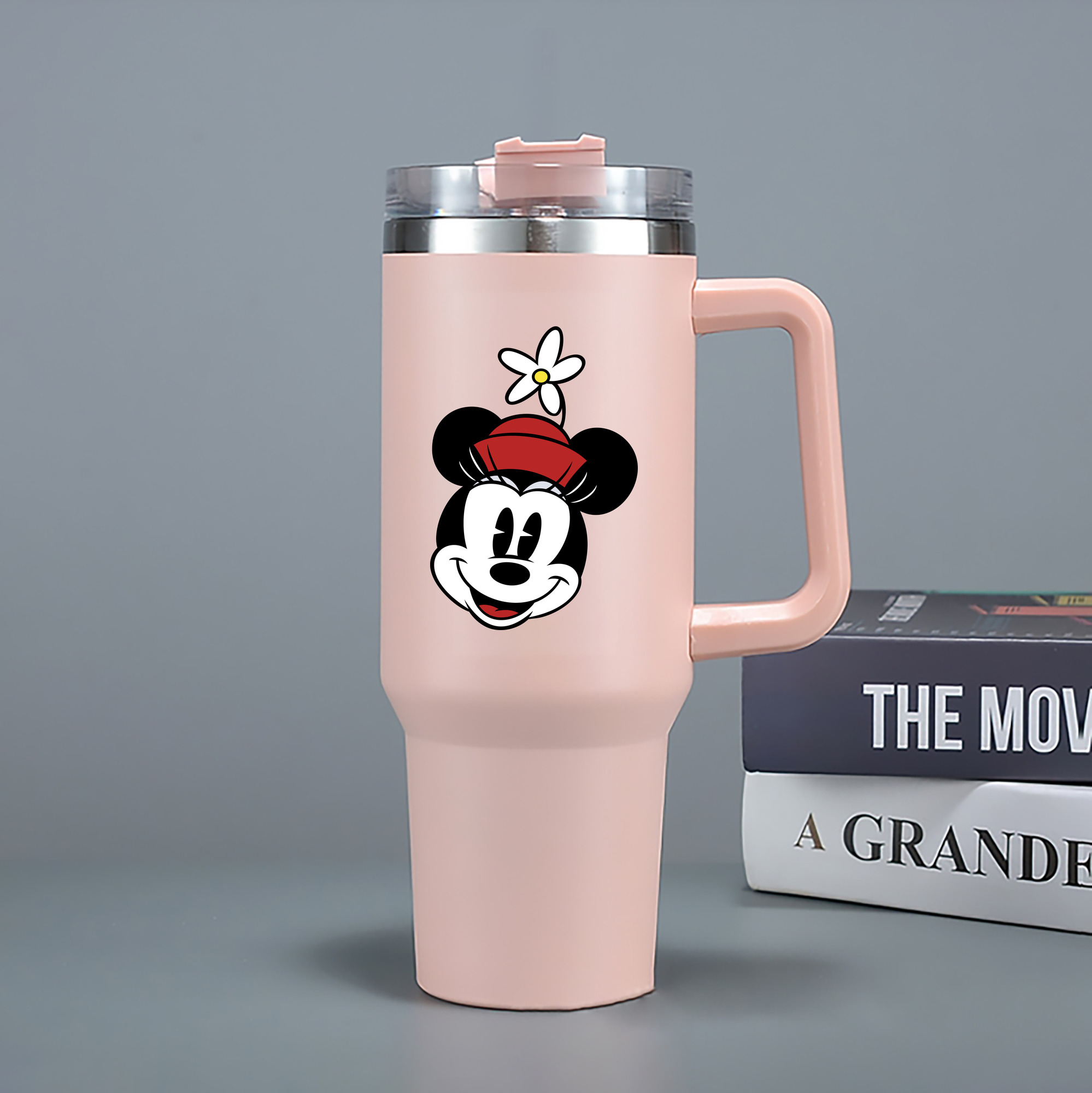 （画像用） ミッキーマウス Mickey Mouse 1200mL車用タンブラー（カラープリント）